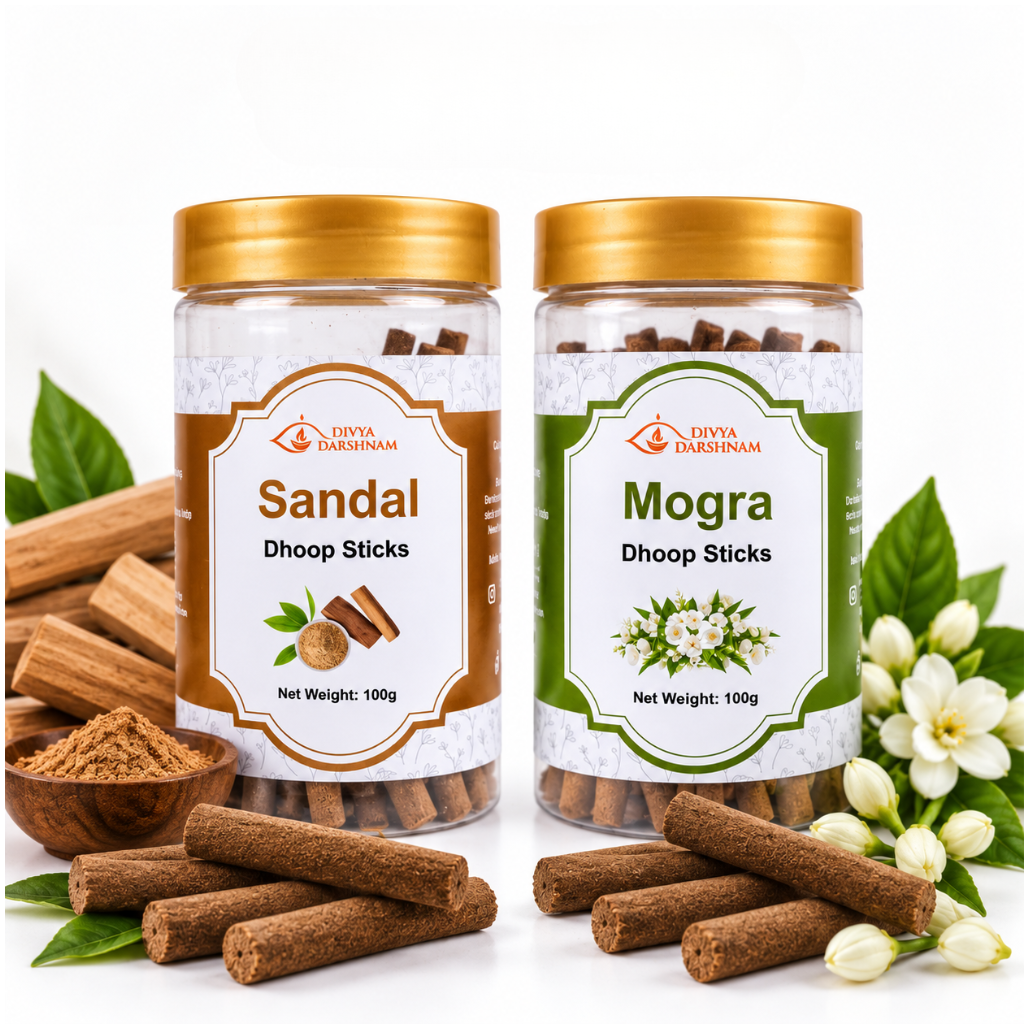 Sandal & Mogra Dhoop Sticks Combo | 2 x 100g