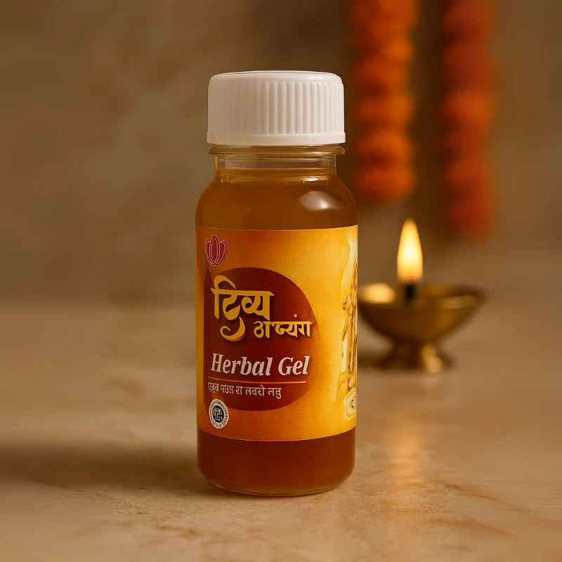 Divya Abhyang Herbal Gel for Laddu Gopal Ji | Ayurvedic Idol Care Gel 